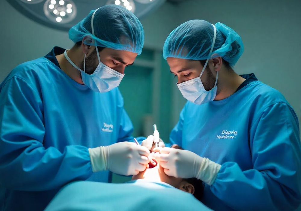 High-quality nonwoven disposable surgical drapes for hospitals and operation theaters by Dispo Healthcare, India.