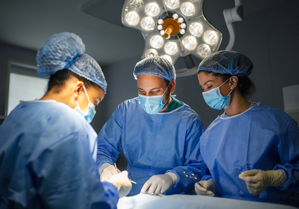 High-quality nonwoven disposable surgical drapes for hospitals and operation theaters by Dispo Healthcare, India.