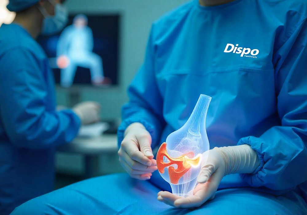 High-quality nonwoven disposable surgical drapes for hospitals and operation theaters by Dispo Healthcare, India.